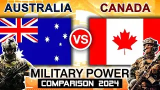 Australia vs Canada Military Power Comparison 2024 | Canada vs Australia Military Firepower