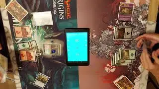 CUSTOM MTG DND CUBE! Avery (GB Tarrasque) Vs Mason (GR Midrange) Game 2
