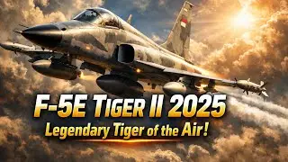 Indonesian F-5E Tiger II 2025 | Legendary Tiger of the Air Returns 🛩️🔥