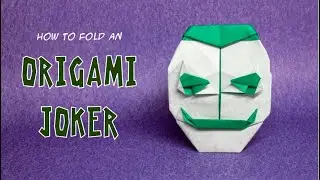 ORIGAMI JOKER TUTORIAL (DC COMICS) - KYLE HARRINGTON