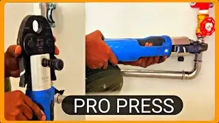 How to ProPress Stainless Steel Pipes/BD plumbing tech