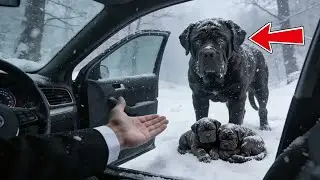 Mafia Boss Opens SUV Door for FREEZING Dog Family &ndash; What Happened Next Left Everyone In Tears