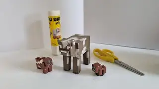Minecraft Cow from paper