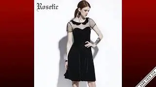 Sexy Black Gothic Dress - 003 -  Review