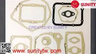 TAIWAN SUNITY - 704200-01610 overhaul gasket farm tractors parts maintenance for yanmar TS60 engine