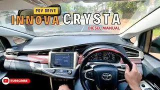 POV Drive | Toyota Innova Crysta | 2.4 VX | Diesel Manual | Kerala Road | Jonnxoo