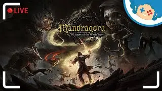 Mandragora: Whispers of the Witch Tree PL #1 LIVE | Mix soulslike, metroidvanii i RPG! | Zapis LIVE