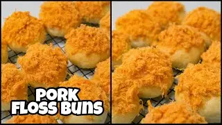 Yummy Pork floss buns | Instabake