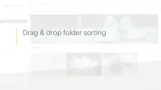 Drag & drop folder sorting