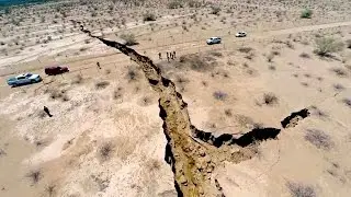 Can You Guess What Caused This Giant Crack in the Earth's Surface?