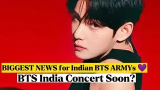 After 9 Years… BTS India Concert Is Finally Happening? 🇮🇳💜