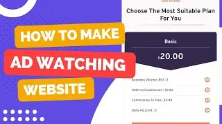 How to Make Professional PTC Ads watching Website | PHP | Technical Abdur Rehman