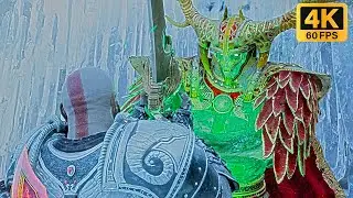 God of War Ragnarok PS5 - Rey Berserker en Dame God of War+ sin recibir daño (NG+) | Audio Latino