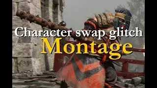 For Honor - Character swap glitch montage! [shinobi stampede charge] [shinobi demon's embrace]