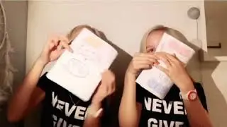 ❤Lotte and Liise❤New video TikTok ( Müller Datter Twins ❤) September 2018