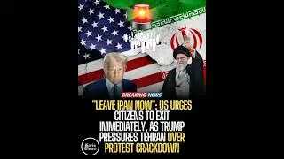 Leave Iran Now