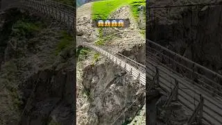 dangerous bridge in the world #dangerousbridge #shorts #explore
