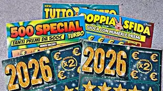 Gratta e Vinci: Tutto x tutto,500 special,doppia sfida,2026 🍀🍀💵💵🎉🎉