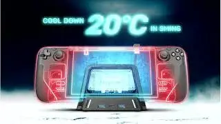 Cooling dock from Unitek promises to cool the Steam Deck by 20&deg;C in 5 minutes