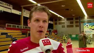Finale Protos Weering Zaalvoetbaltoernooi: Dedemsvaart - HZVV