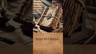 Name of four Veda&rsquo;s #veda #sanskrit