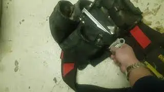 tool belt setup for framing houses