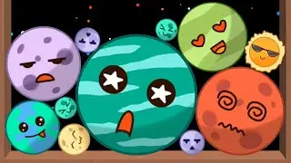 PLANETS MERGE - Puzzle Games, Spacemelon (Watermelon Game) Planet Merge Master - Evolution Galaxy