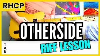 Red Hot Chili Peppers - Otherside (Main Riff) Guitar Lesson | Tab | Tutorial