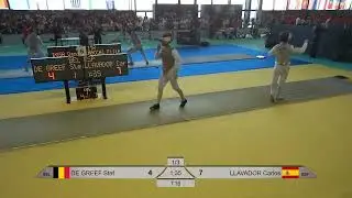 Euro Champs 2025 SMF - L16 - Stef De Greef BUL v Carlos Llavador ESP