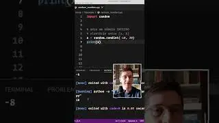 Números aleatórios em Python | xavecoding #shorts
