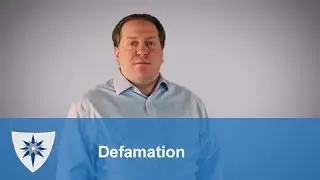 Virginia Lawyer Andy Baxter on Defamation