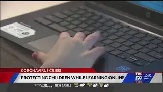 Protecting children while learning online