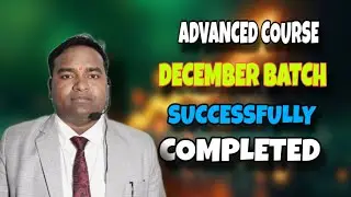 ADVANCED COURSE  DECEMBER BATCH SUCCESSFULLY COMPLETED  PREM MCX TRAINING ACADEMY - 7717756371