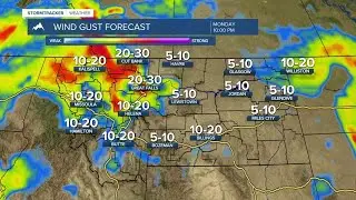 High fire danger Monday and Tuesday