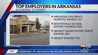 These are the best employers in Arkansas, according to Forbes