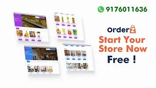 OrderZ - One Stop Easy Ordering Solution| Create your own online store with just few clicks