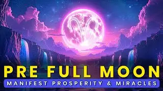 You Will Manifest This Full Moon: 999 Hz Pre Full Moon Rituals