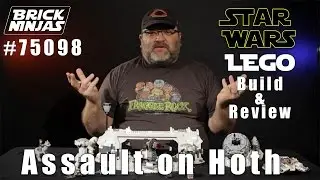Assault On Hoth Lego Star Wars Set 75098 Speed Build and Review