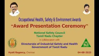 AWARD PRESENTATION CEREMONY OF NATIONAL SAFETY COUNCIL on 4th AUGUST 2025