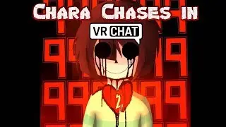 Undertale Chara gives chase in VRchat!