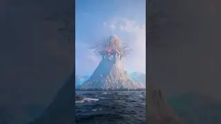 Live volcano eruption | Antarctica | Metaverse | #Metaverse