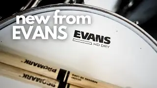HD Dry Tom Heads — НОВИНКА от EVANS