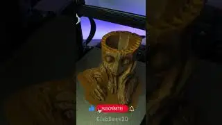 3D Print TimeLapse - Baby Groot Pot.