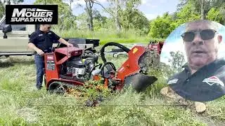 Testing the Toro STX-38: Professional Stump Grinding in Action