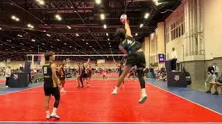 2025 AAU Boys Junior Volleyball National Championships | June 30 2025 | Day 1 | Match 1 - Set 2