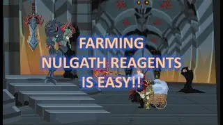 AQW - Most EFFICIENT way of farming NULGATH REAGENTS!!! | In-Depth Discussion on Blood Gems + Totems