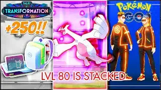 Level 80 Is Stacked With Free Storage Upgrades + Dynamax Lugia coming!! || Pokemon go ||