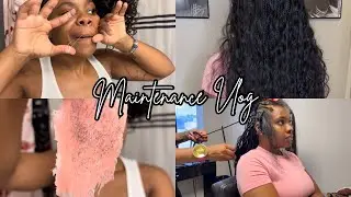 Maintenance Vlog | At Home Waxing & Threading