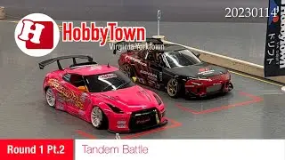 HobbyTown 2023 Winter Series Round1 pt.2 - Tandem Battle RC Drift Competition