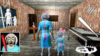 Playing as Mad Granny , Baby Mad Granny in Granny chapter 1 New Update